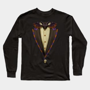 Tuxedo goth tee Long Sleeve T-Shirt